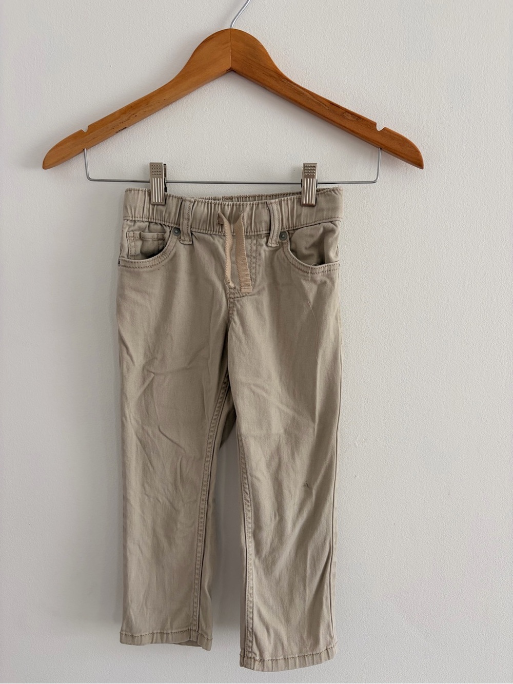 Levi's Kids Beige Pull-On Joggers